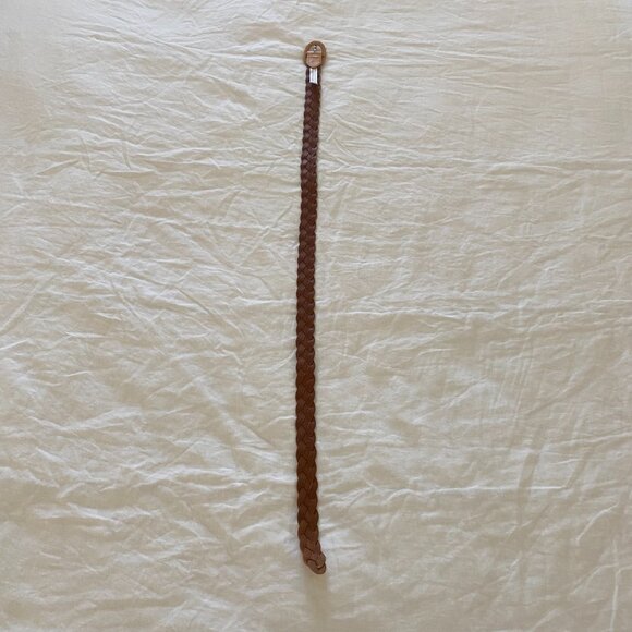 J.Crew Factory Braided leather belt size XS/S - Picture 10 of 10